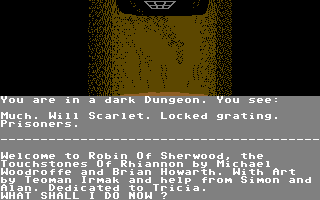 Robin Of Sherwood screenshot 3 for Commodore 64